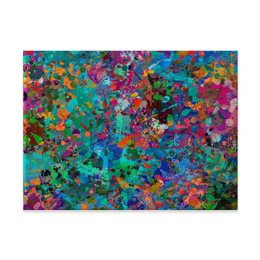 Abstract Splashes Canvas Print Abstract Splashes Canvas Print wall art product ARTEMENKO VALENTYN / Shutterstock
