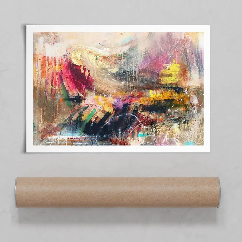 Abstract Story Art Print Abstract Story Art Print wall art product Studio Paint-Ing