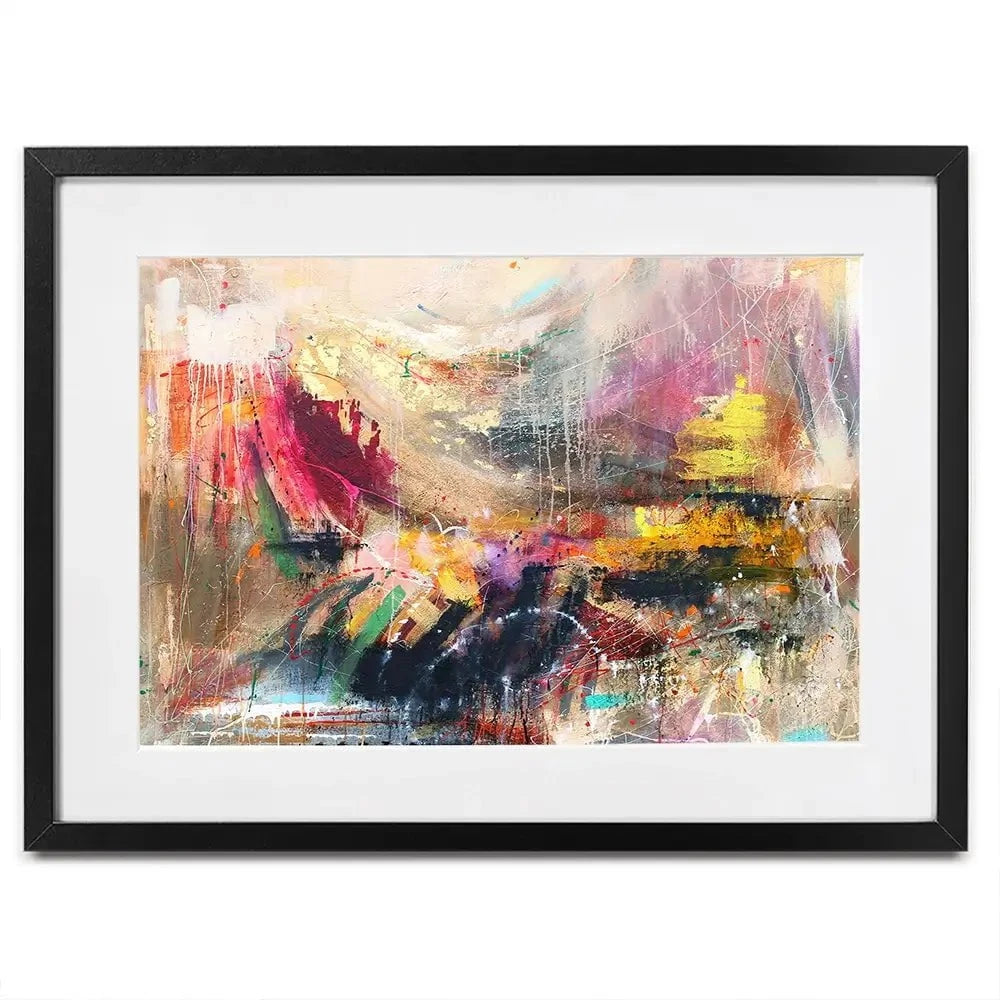 Abstract Story Framed Art Print Abstract Story Framed Art Print wall art product Studio Paint-Ing