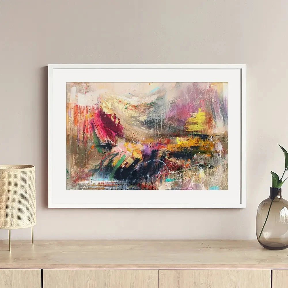 Abstract Story Framed Art Print Abstract Story Framed Art Print wall art product Studio Paint-Ing
