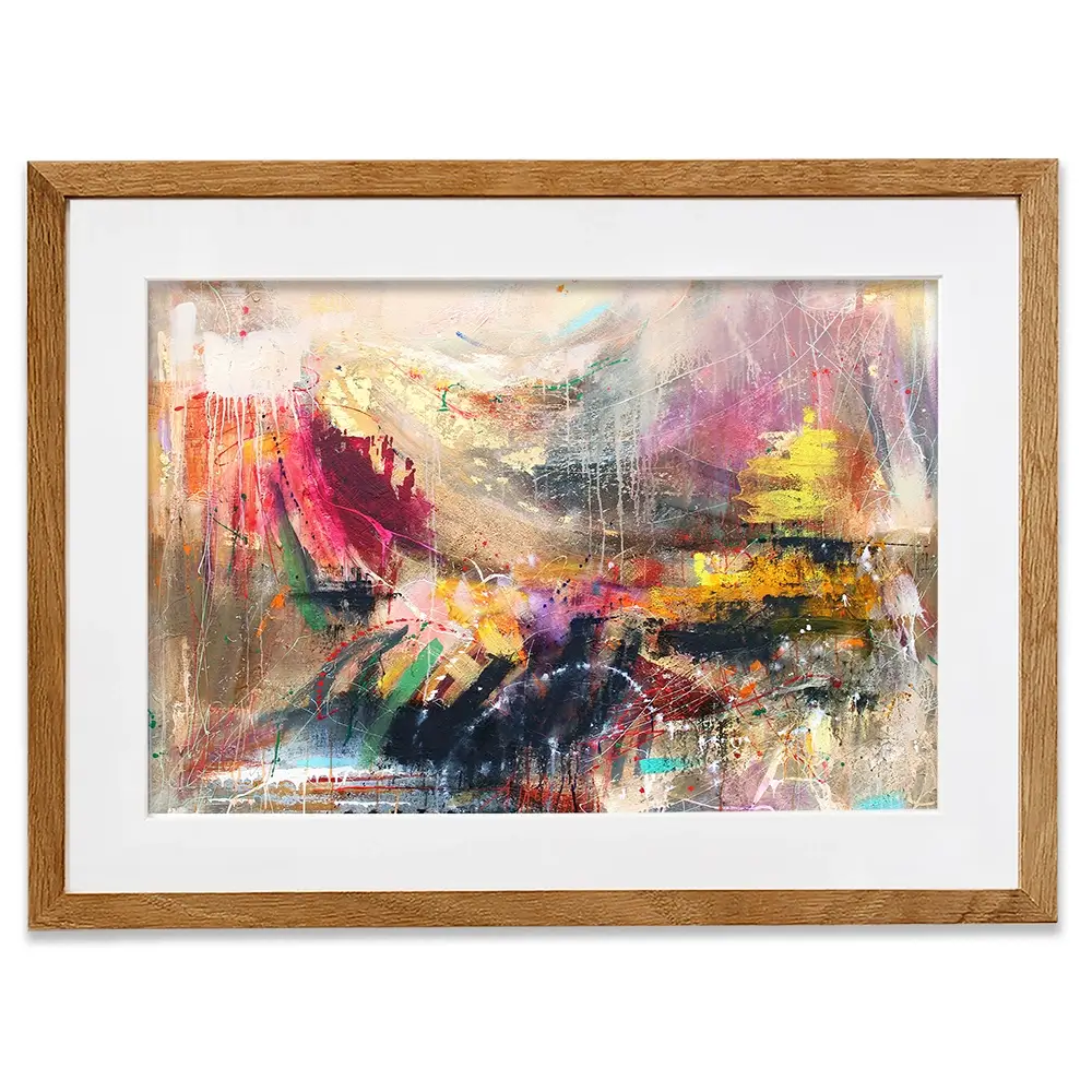 Abstract Story Framed Art Print Abstract Story Framed Art Print wall art product Studio Paint-Ing