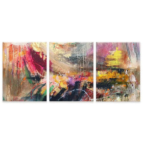 Abstract Story Trio Canvas Print Abstract Story Trio Canvas Print wall art product Studio Paint-Ing