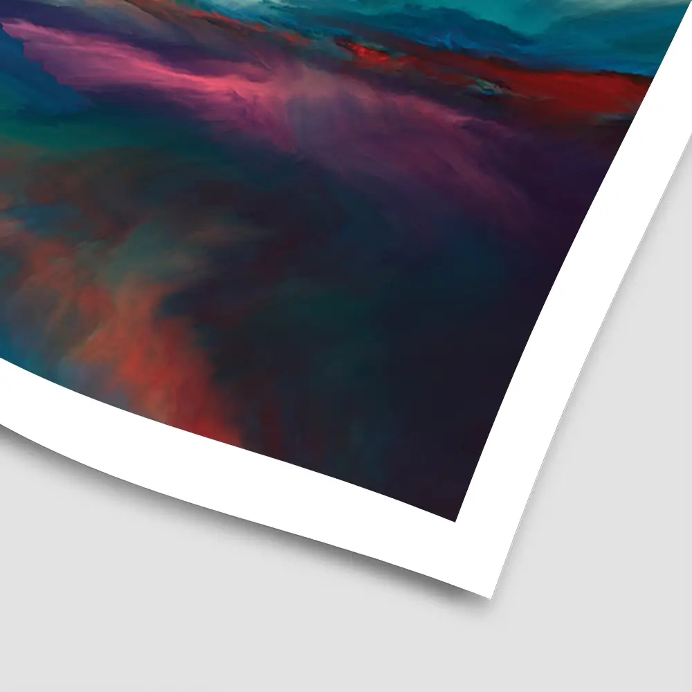 Abstract Sunset Square Art Print Abstract Sunset Square Art Print wall art product Art Print Shop