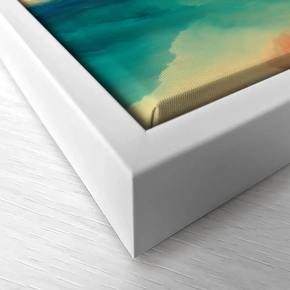 Abstract Sunset Square Canvas Print Abstract Sunset Square Canvas Print wall art product Art Print Shop