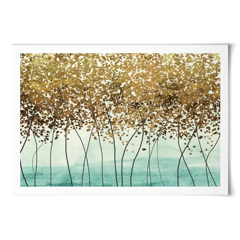 Abstract Trees Art Print Abstract Trees Art Print wall art product Muzi pear studio / Shutterstock