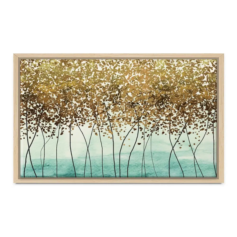 Abstract Trees Canvas Print Abstract Trees Canvas Print wall art product Muzi pear studio / Shutterstock