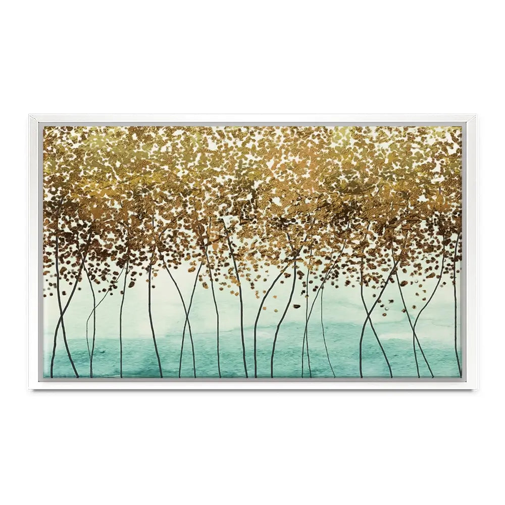 Abstract Trees Canvas Print Abstract Trees Canvas Print wall art product Muzi pear studio / Shutterstock