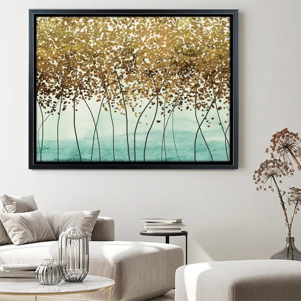 Abstract Trees Canvas Print Abstract Trees Canvas Print wall art product Muzi pear studio / Shutterstock