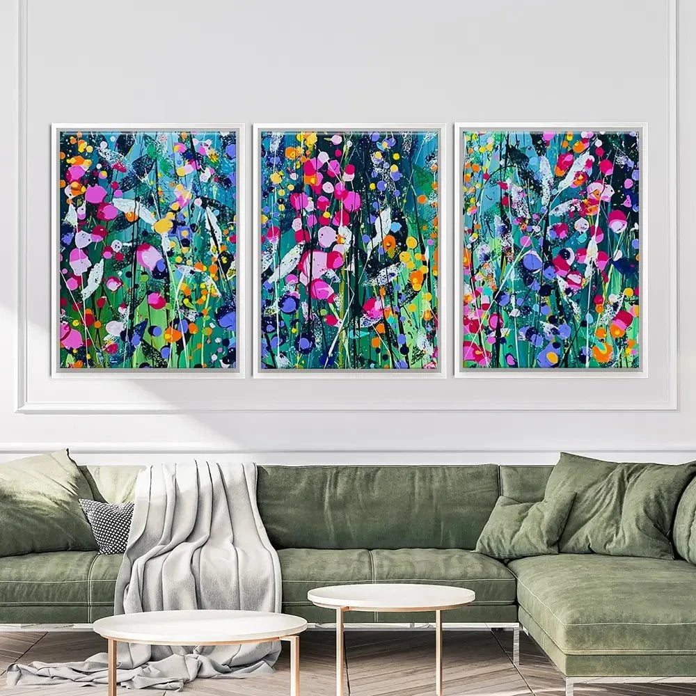 Adele Trio Canvas Print Adele Trio Canvas Print wall art product Scarlet Sky Studio