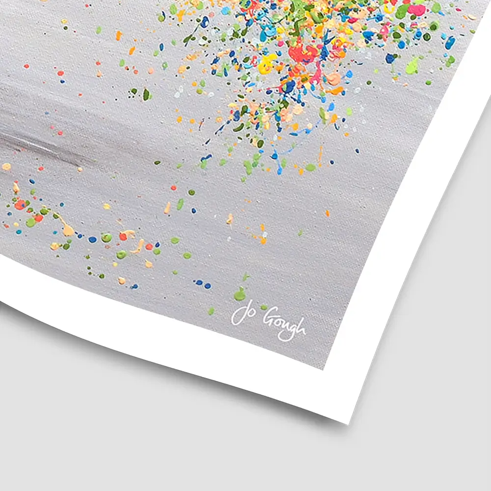 Adoring Love Square Art Print Adoring Love Square Art Print wall art product Jo Gough