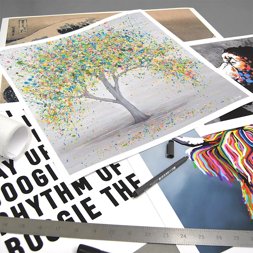 Adoring Love Square Art Print Adoring Love Square Art Print wall art product Jo Gough