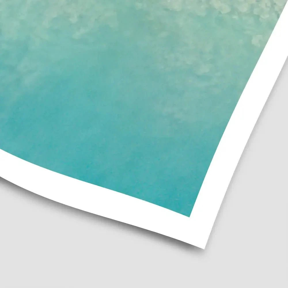 Aerial Wave Art Print Aerial Wave Art Print wall art product Zephyr_p / Shutterstock