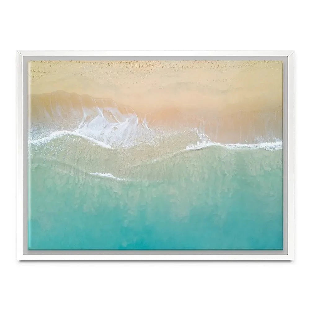 Aerial Wave Canvas Print Aerial Wave Canvas Print wall art product Zephyr_p / Shutterstock