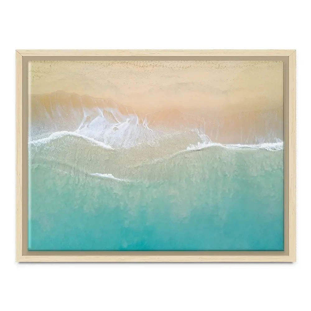 Aerial Wave Canvas Print Aerial Wave Canvas Print wall art product Zephyr_p / Shutterstock