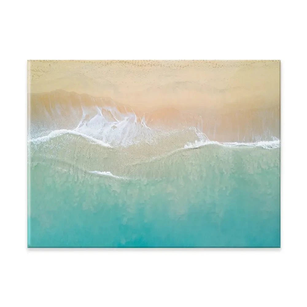 Aerial Wave Canvas Print Aerial Wave Canvas Print wall art product Zephyr_p / Shutterstock