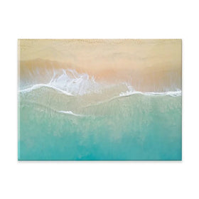 Aerial Wave Canvas Print Aerial Wave Canvas Print wall art product Zephyr_p / Shutterstock