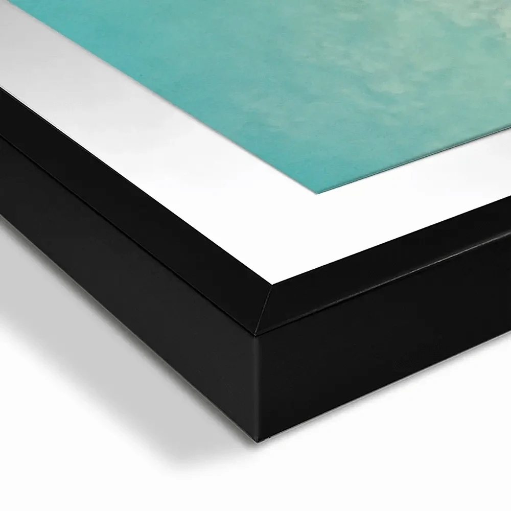 Aerial Wave Framed Art Print Trio Aerial Wave Framed Art Print Trio wall art product Zephyr_p / Shutterstock