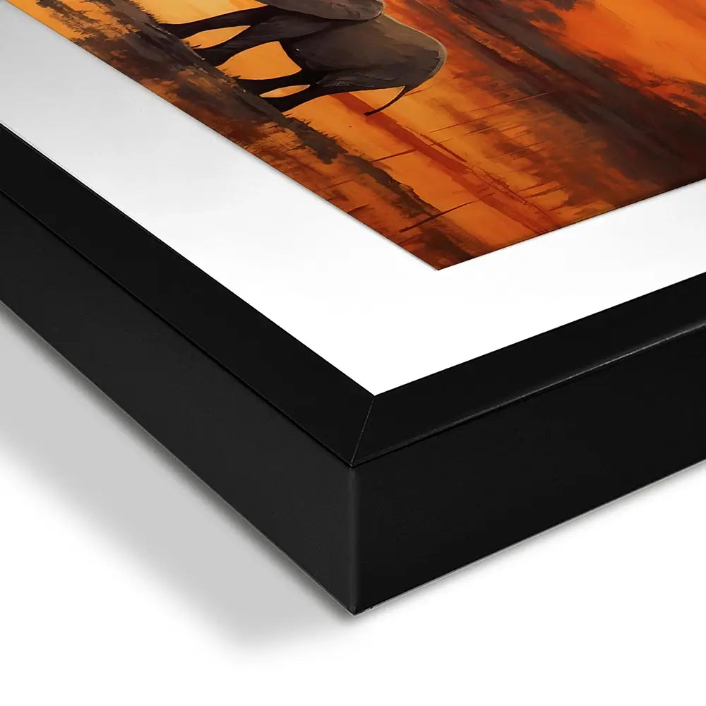 African Sunset Framed Art Print African Sunset Framed Art Print wall art product Franklyn Gregory - Independent