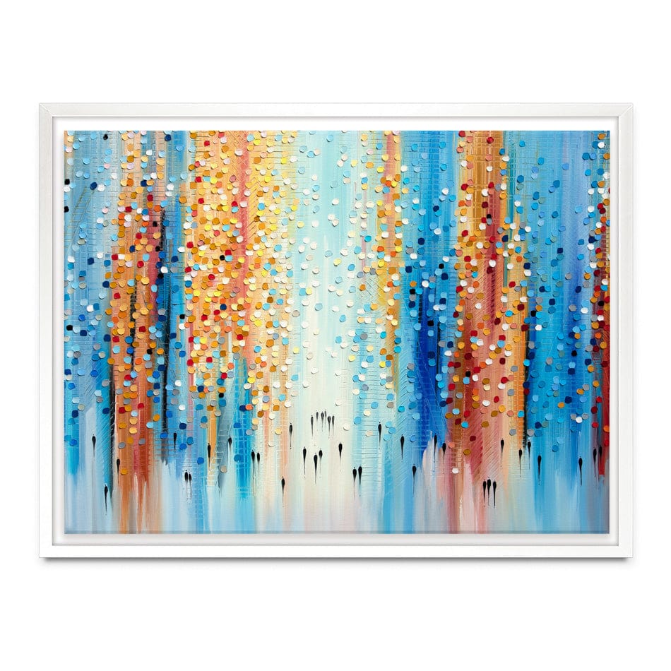 Afternoon City Canvas Print wall art product Ekaterina Ermilkina / Independent