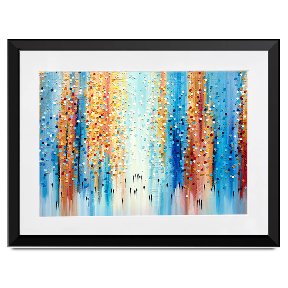 Afternoon City Framed Art Print Afternoon City Framed Art Print wall art product Ekaterina Ermilkina