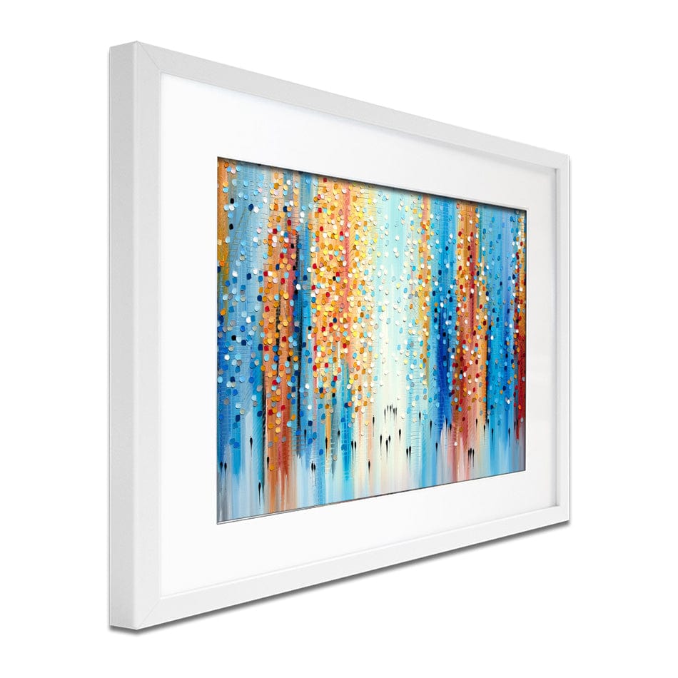 Afternoon City Framed Art Print wall art product Ekaterina Ermilkina / Independent