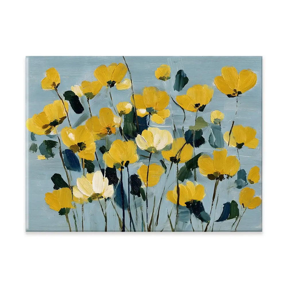 Against The Blue Canvas Print Against The Blue Canvas Print wall art product IAmHomeStudio