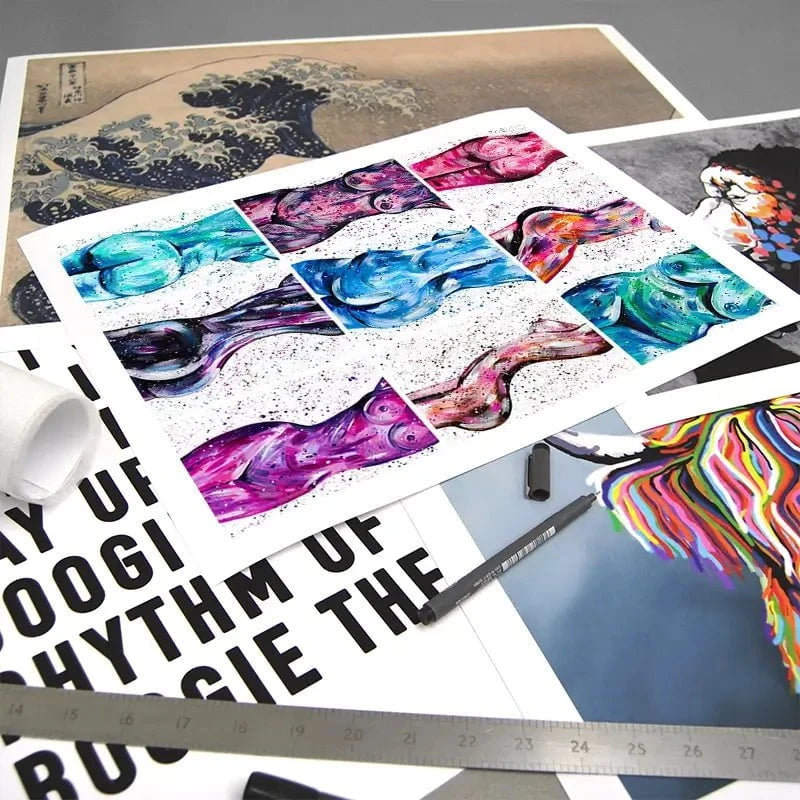 All Bodies Are Beautiful Art Print All Bodies Are Beautiful Art Print wall art product Emma LC Art