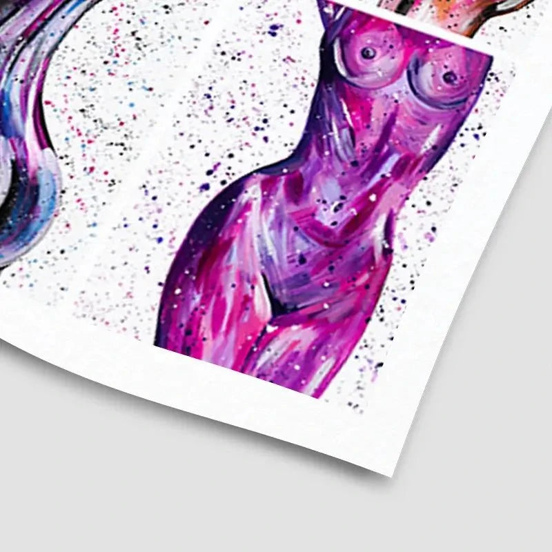 All Bodies Are Beautiful Art Print All Bodies Are Beautiful Art Print wall art product Emma LC Art