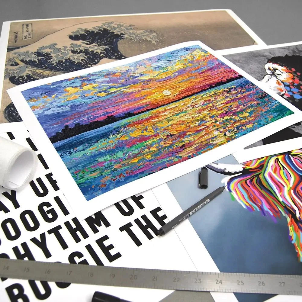 All Encompassing Sunset Art Print All Encompassing Sunset Art Print | Sunset Art Print | Sunset Poster wall art product Olga Tkachyk