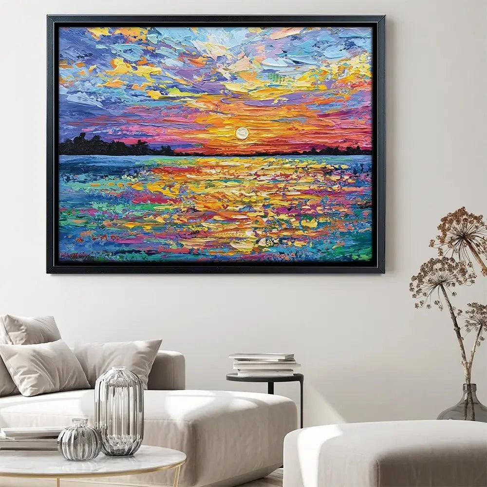 All Encompassing Sunset Canvas Print All Encompassing Sunset Canvas Print | Sunset Canvas Print | Artwork wall art product Olga Tkachyk