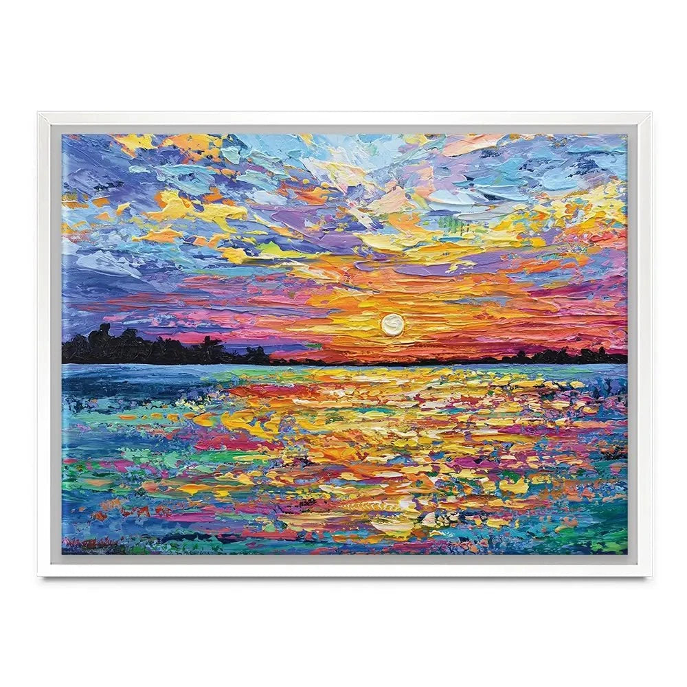 All Encompassing Sunset Canvas Print All Encompassing Sunset Canvas Print | Sunset Canvas Print | Artwork wall art product Olga Tkachyk