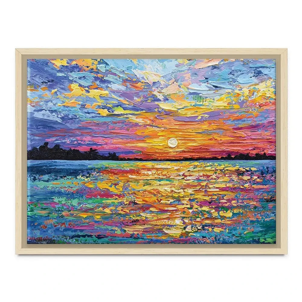 All Encompassing Sunset Canvas Print All Encompassing Sunset Canvas Print | Sunset Canvas Print | Artwork wall art product Olga Tkachyk