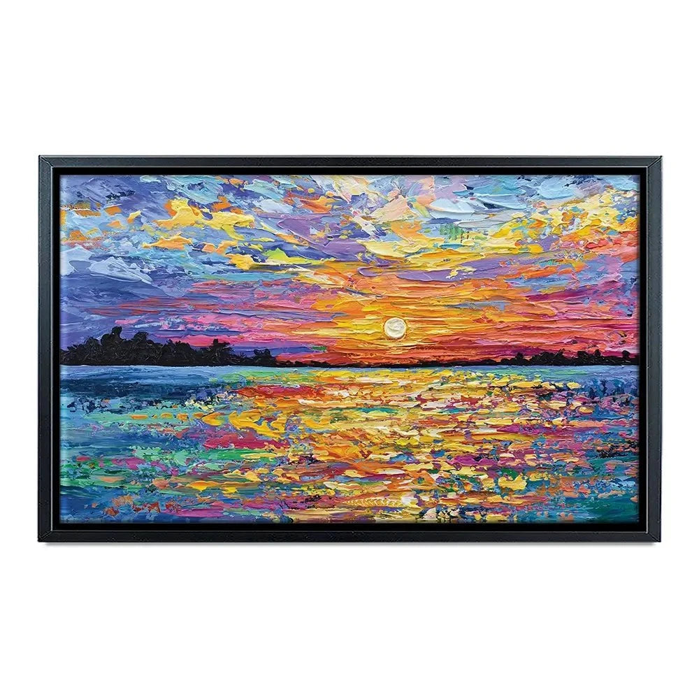 All Encompassing Sunset Canvas Print All Encompassing Sunset Canvas Print | Sunset Canvas Print | Artwork wall art product Olga Tkachyk