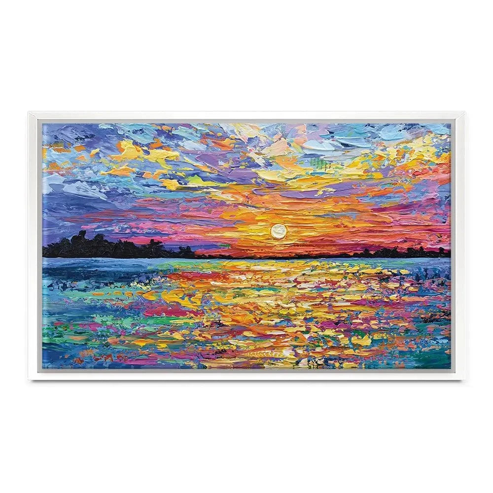 All Encompassing Sunset Canvas Print All Encompassing Sunset Canvas Print | Sunset Canvas Print | Artwork wall art product Olga Tkachyk