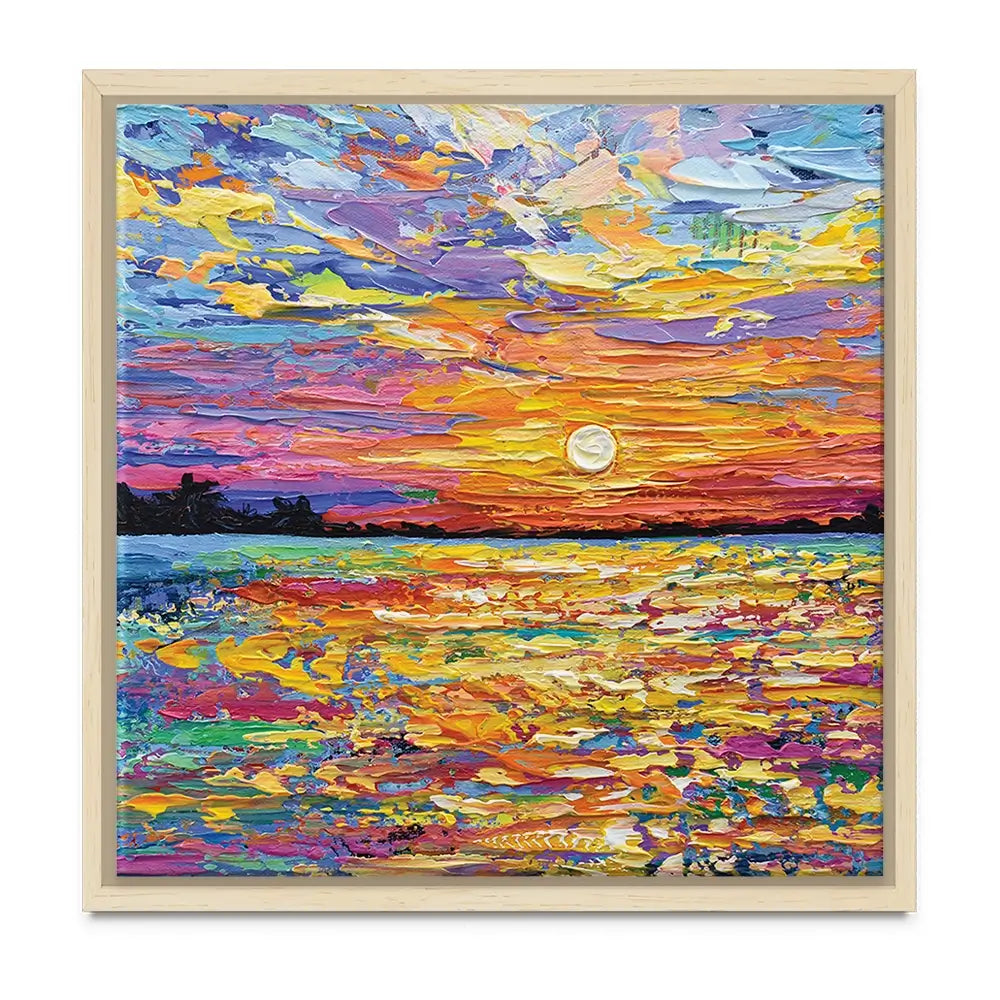 All Encompassing Sunset Oversized Canvas Print All Encompassing Sunset Oversized Canvas Print wall art product Olga Tkachyk