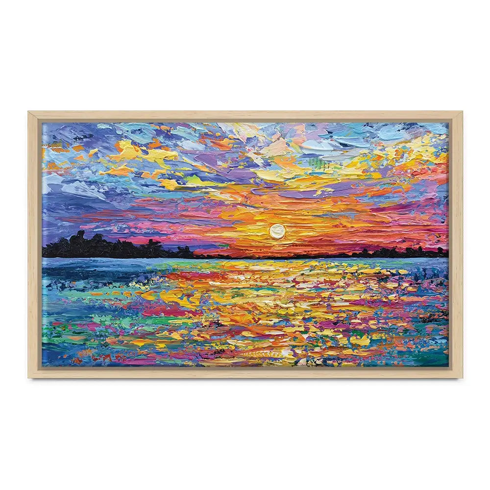 All Encompassing Sunset Oversized Canvas Print All Encompassing Sunset Oversized Canvas Print wall art product Olga Tkachyk