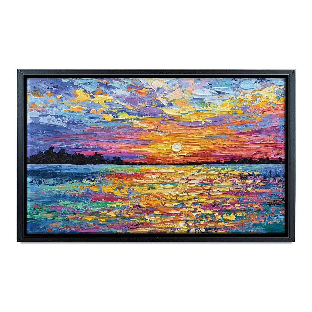 All Encompassing Sunset Oversized Canvas Print All Encompassing Sunset Oversized Canvas Print wall art product Olga Tkachyk