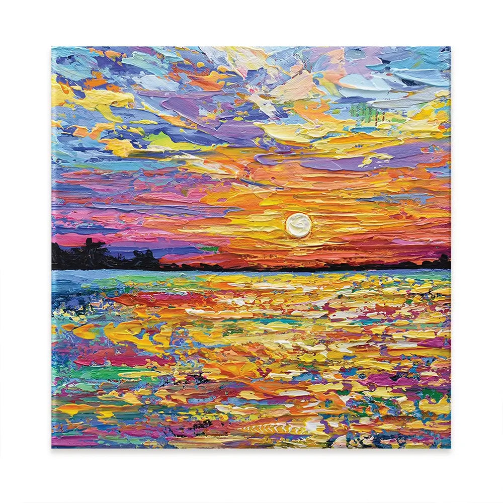 All Encompassing Sunset Oversized Canvas Print All Encompassing Sunset Oversized Canvas Print wall art product Olga Tkachyk