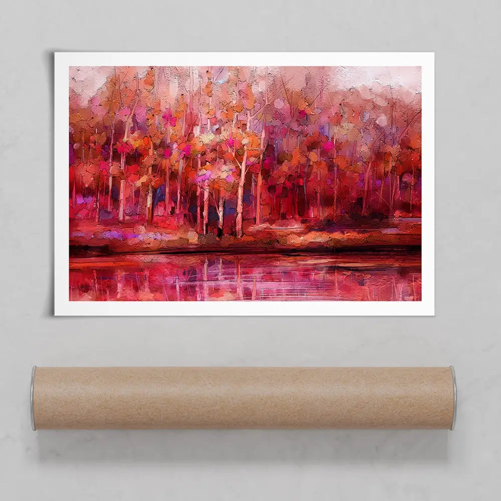All I See Is Red Art Print All I See Is Red Art Print wall art product Art Print Shop