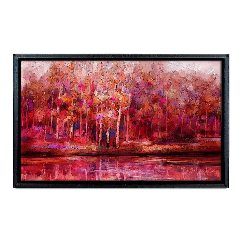 All I See Is Red Canvas Print All I See Is Red Canvas Print wall art product Art Print Shop