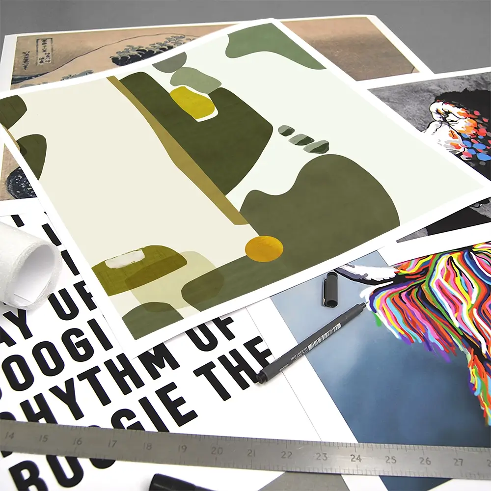 All Of It Square Art Print All Of It Square Art Print wall art product Roberto Moro