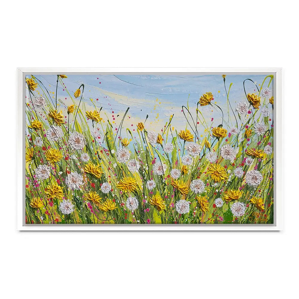 All The Dandelions Canvas Print All The Dandelions Canvas Print wall art product Olga Tkachyk