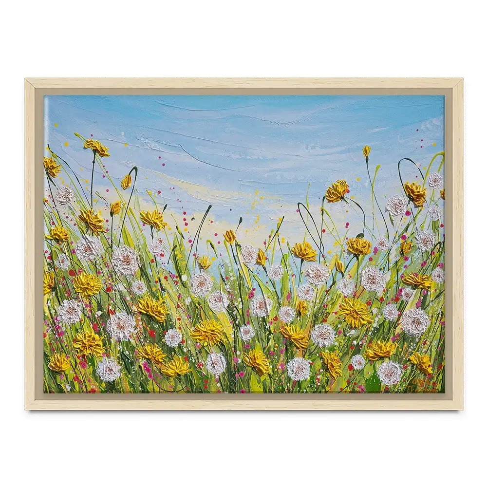 All The Dandelions Canvas Print All The Dandelions Canvas Print wall art product Olga Tkachyk