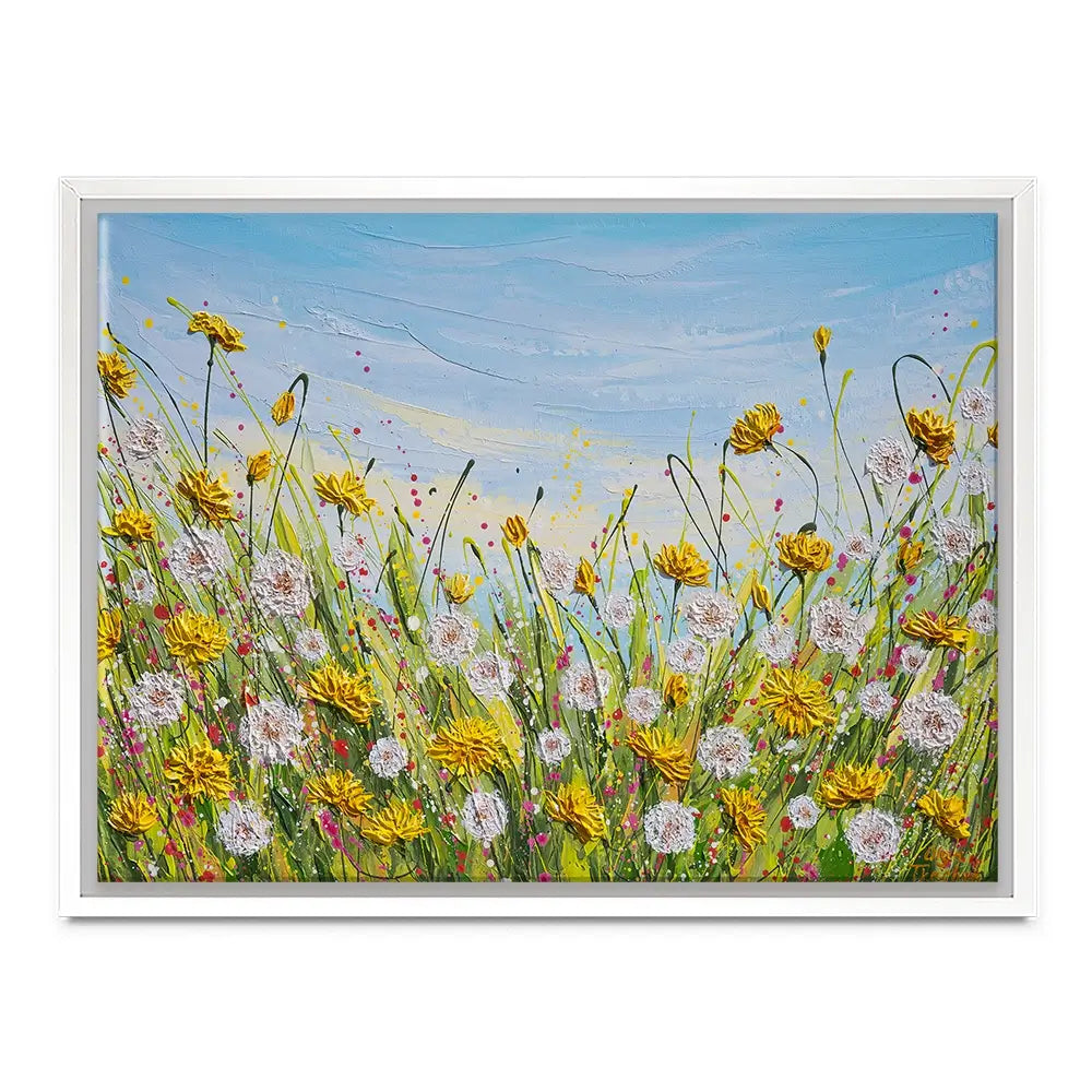 All The Dandelions Canvas Print All The Dandelions Canvas Print wall art product Olga Tkachyk