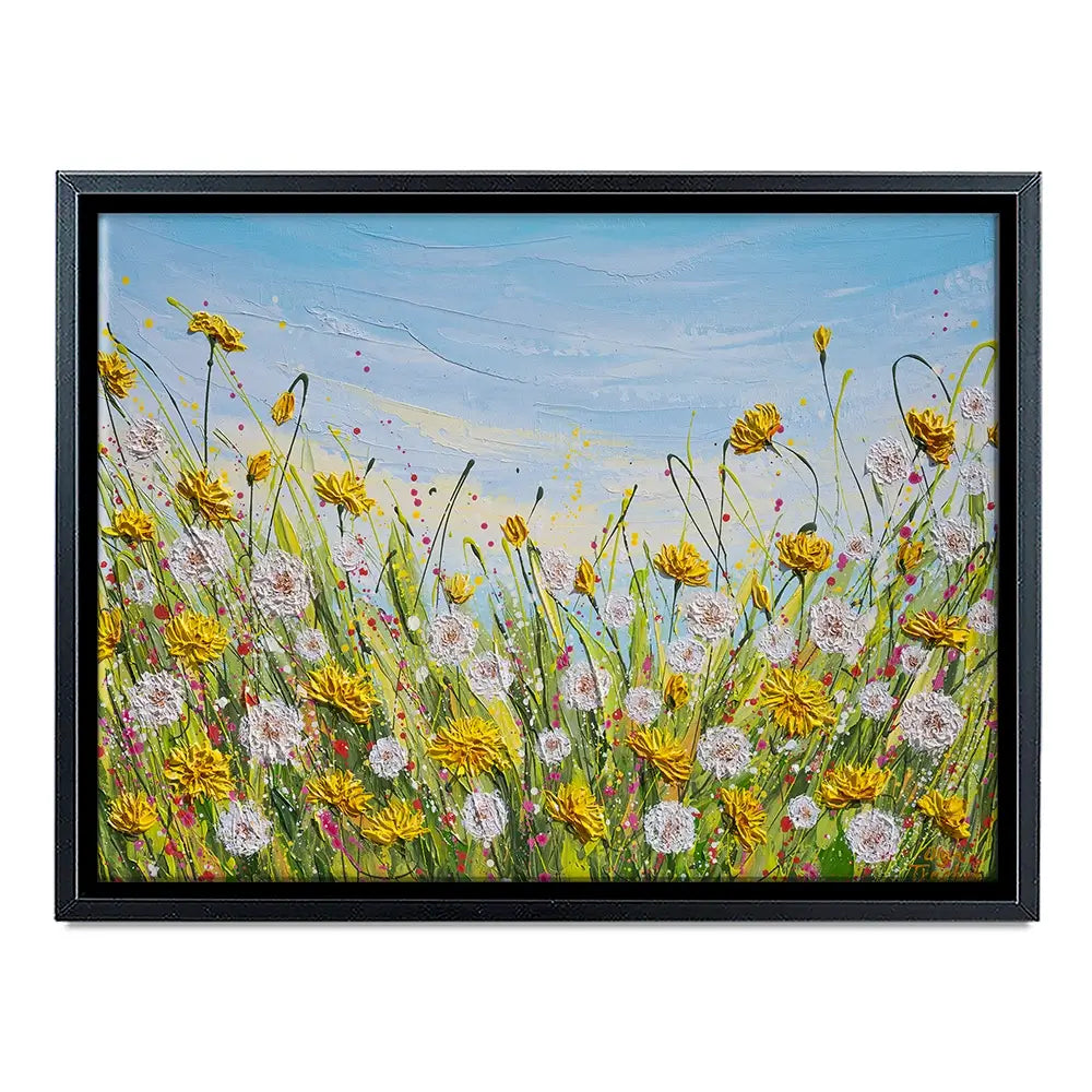 All The Dandelions Canvas Print All The Dandelions Canvas Print wall art product Olga Tkachyk