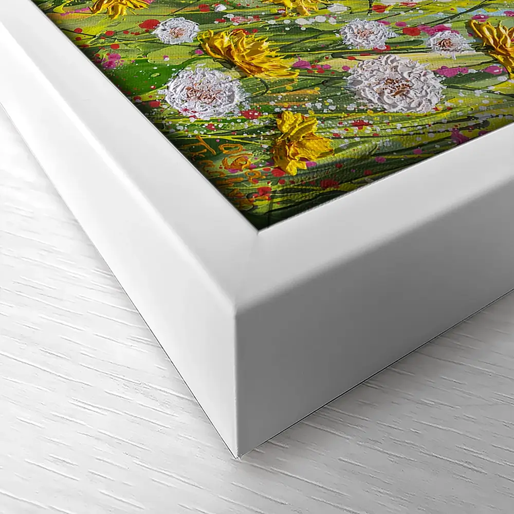 All The Dandelions Canvas Print All The Dandelions Canvas Print wall art product Olga Tkachyk
