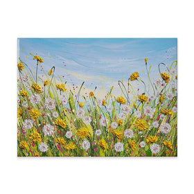 All The Dandelions Canvas Print All The Dandelions Canvas Print wall art product Olga Tkachyk