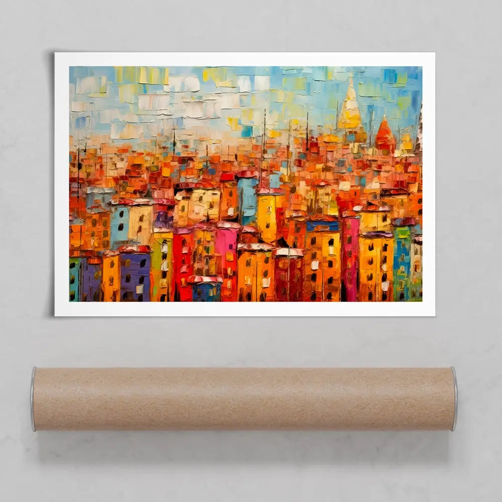 All The Houses Art Print All The Houses Art Print wall art product Art Print Shop