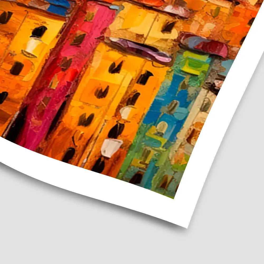 All The Houses Art Print All The Houses Art Print wall art product Art Print Shop