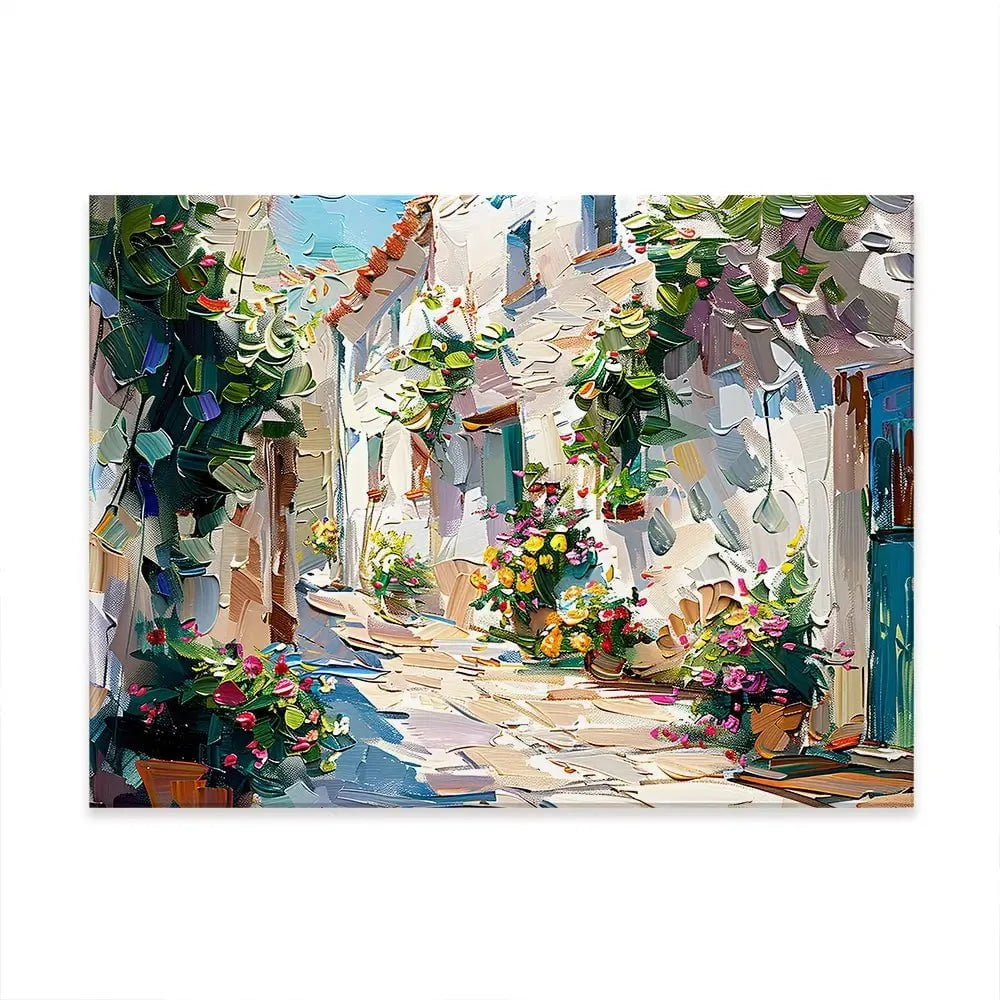 Alleyway Canvas Print Alleyway Canvas Print wall art product Elena Avanesova